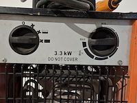 Elektroheater 3kw 230v trotec, tds 20, bouwjaar 2016 - afbeelding 2 van  6
