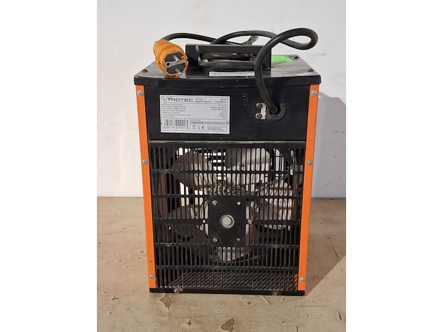 Elektroheater 3kw 230v trotec, tds 20, bouwjaar 2016 - afbeelding 4 van  6