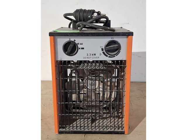 Elektroheater 3kw 230v trotec, tds 20, bouwjaar 2016 - afbeelding 1 van  6