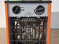Elektroheater 3kw 230v trotec, tds 20, bouwjaar 2016 - afbeelding 1 van  6
