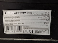 Elektroheater 3kw 230v trotec, tds 20, bouwjaar 2016 - afbeelding 5 van  6