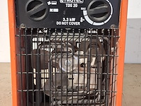 Elektroheater 3kw 230v trotec, tds 20, bouwjaar 2017 - afbeelding 1 van  6