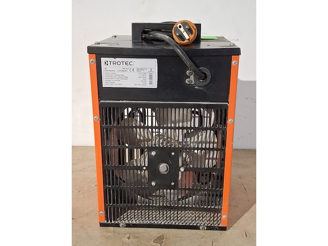 Elektroheater 3kw 230v trotec, tds 20, bouwjaar 2017 - afbeelding 4 van  6