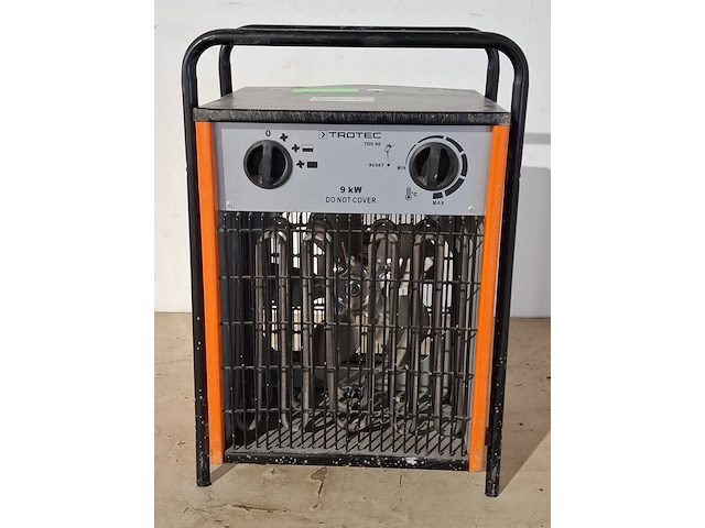 Elektroheater 9kw 400v trotec, tds 50, bouwjaar 2014 - afbeelding 1 van  6