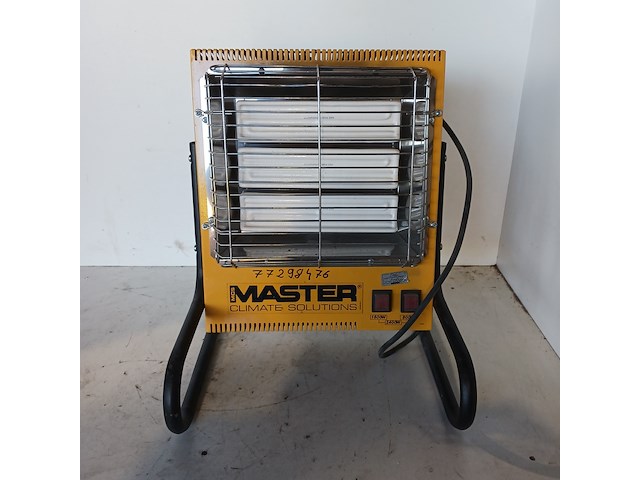 Elektroheater infrarood 3kw 230v (red rad) master, ts3a, bouwjaar 2018 - afbeelding 2 van  7