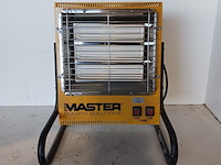 Elektroheater infrarood 3kw 230v (red rad) master, ts3a, bouwjaar 2018 - afbeelding 2 van  7