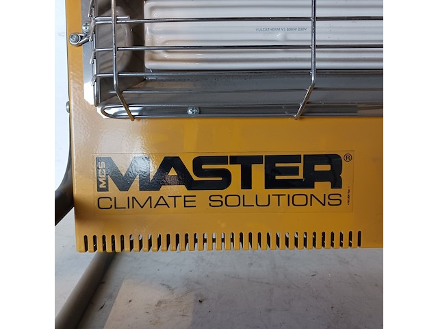 Elektroheater infrarood 3kw 230v (red rad) master, ts3a, bouwjaar 2018 - afbeelding 3 van  7
