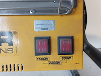 Elektroheater infrarood 3kw 230v (red rad) master, ts3a, bouwjaar 2018 - afbeelding 4 van  7
