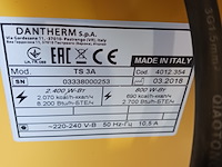 Elektroheater infrarood 3kw 230v (red rad) master, ts3a, bouwjaar 2018 - afbeelding 7 van  7
