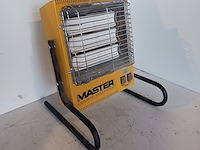 Elektroheater infrarood 3kw 230v (red rad) master, ts3a, bouwjaar 2018 - afbeelding 1 van  7