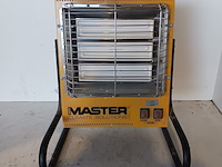 Elektroheater infrarood 3kw 230v (red rad) master, ts3a, bouwjaar 2018 - afbeelding 2 van  7