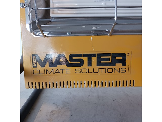 Elektroheater infrarood 3kw 230v (red rad) master, ts3a, bouwjaar 2018 - afbeelding 3 van  7