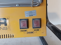 Elektroheater infrarood 3kw 230v (red rad) master, ts3a, bouwjaar 2018 - afbeelding 4 van  7