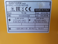 Elektroheater infrarood 3kw 230v (red rad) master, ts3a, bouwjaar 2018 - afbeelding 7 van  7