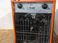 Elektroheater sial / munters, rp 150 t, bouwjaar 2009 - afbeelding 1 van  6