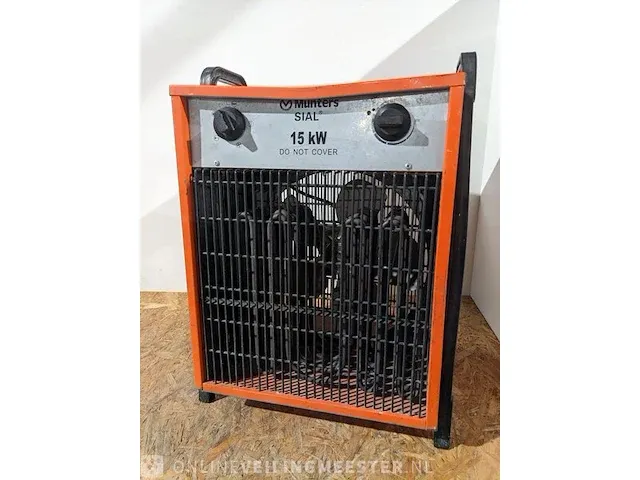 Elektroheater sial / munters, rp 150 t, bouwjaar 2009 - afbeelding 1 van  6