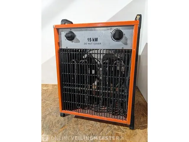 Elektroheater sial / munters, rpl 15 ft, bouwjaar 2012 - afbeelding 1 van  6