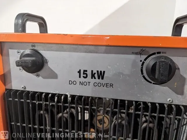 Elektroheater sial / munters, rpl 15 ft, bouwjaar 2012 - afbeelding 2 van  6