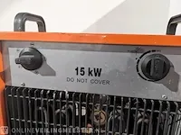 Elektroheater sial / munters, rpl 15 ft, bouwjaar 2012 - afbeelding 2 van  6