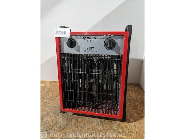 Elektroheater sial / munters, rpl 9 ft, bouwjaar 2012 - afbeelding 1 van  7