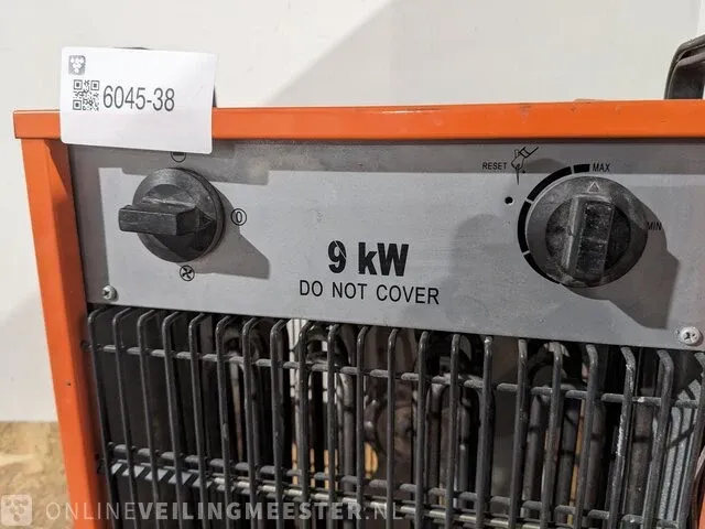Elektroheater sial / munters, rpl 9 ft, bouwjaar 2012 - afbeelding 2 van  7
