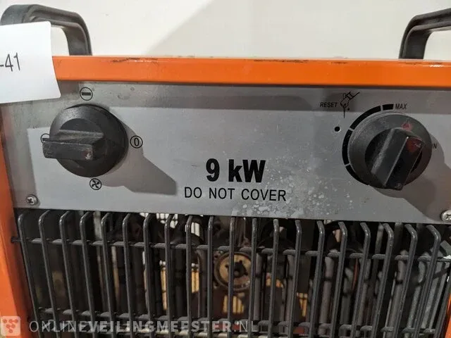 Elektroheater sial / munters, rpl 9 ft, bouwjaar 2012 - afbeelding 2 van  6