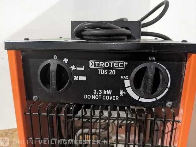 Elektroheater trotec, tds 20, bouwjaar 2014 - afbeelding 2 van  4