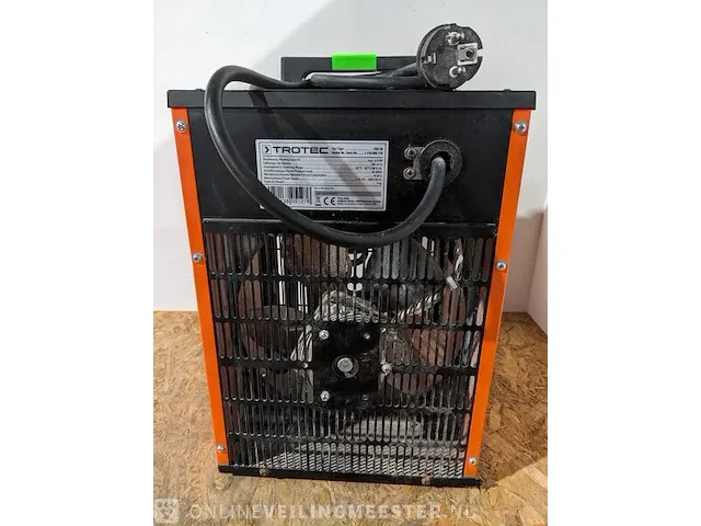 Elektroheater trotec, tds 20, bouwjaar 2019 - afbeelding 4 van  5
