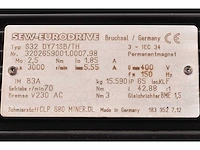 Elektromotor - sew - s32 dy7 1sb/ th - afbeelding 8 van  8