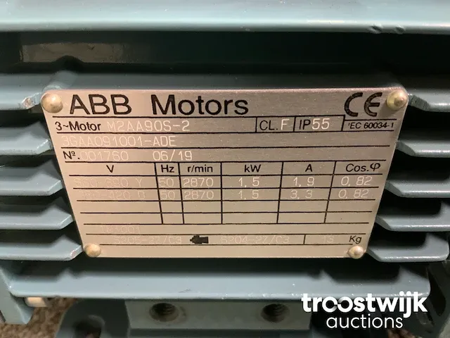 Elektromotor “1,5 kw” - afbeelding 6 van  6