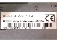 Elektronica - rexroth - dkc03.3-200-7-fw - afbeelding 10 van  10