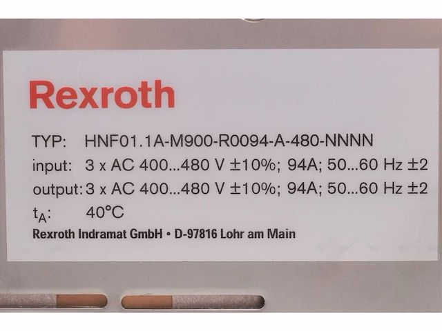 Elektronica - rexroth - hnf01.1a-m900-r0094-a-480-nnnn - afbeelding 4 van  12