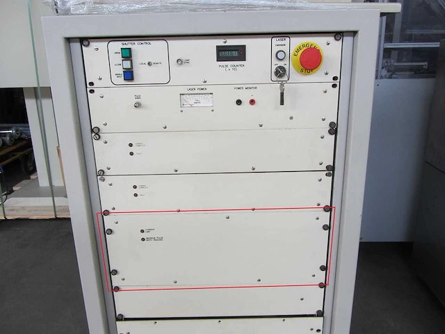 Elektronica - spectron laser systems - energy delivery tray - afbeelding 4 van  5