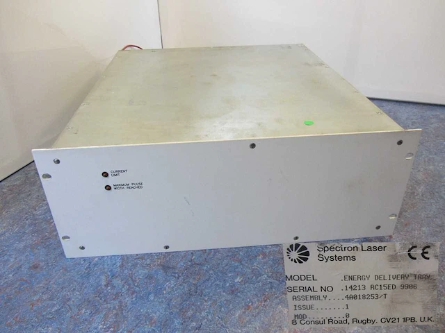 Elektronica - spectron laser systems - energy delivery tray - afbeelding 5 van  5