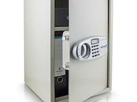 Elektronische kluis lichtgrijs - afbeelding 1 van  5