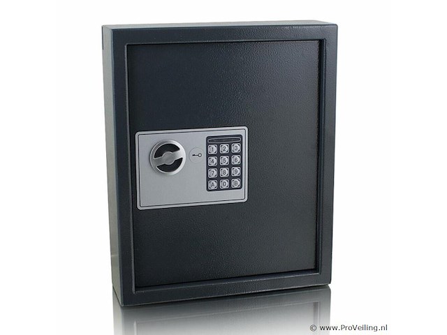 Elektronische sleutelkluis geschikt voor 48 sleutels - grijs - incl. reservesleutel - afbeelding 1 van  5