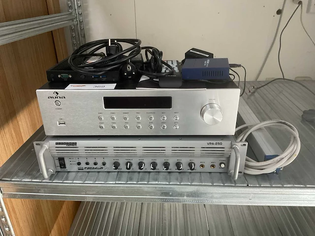 Elementen - vpa-250 - amplifier - winkel muziekinstallatie - afbeelding 1 van  6