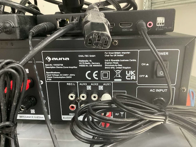 Elementen - vpa-250 - amplifier - winkel muziekinstallatie - afbeelding 5 van  6