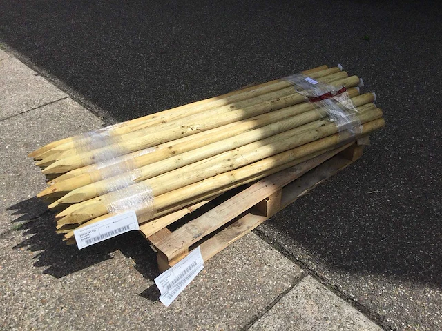 Elephant - tuinpalen met punt geimpregneerd (37x) - afbeelding 2 van  4