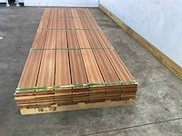 Elephant - vlonderplank hardhout semi-ribbel 305x14.5x2.1 cm (29x) - afbeelding 2 van  6