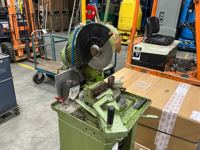 Elettromeccanica lecchese cve100l cirkelzaagmachine metaal - afbeelding 3 van  6