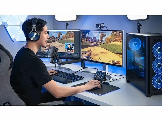 Elgato facecam streaming webcam full hd zwart - afbeelding 2 van  4
