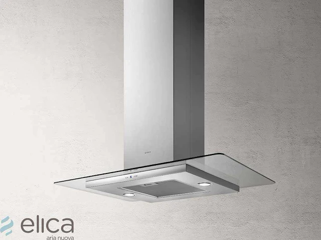 Elica - tribe island ix/a/90 x 60 - eiland afzuigkap - afbeelding 2 van  6