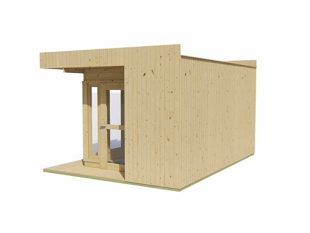 Elin - tuinhuis 19mm 4770x3510x2650mm onbehandeld - afbeelding 5 van  5