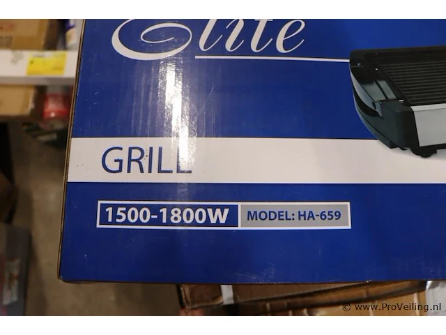 Elite grill model ha-659 - afbeelding 2 van  3