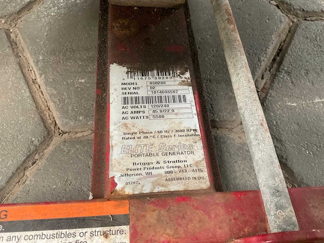 Elite series 030209 stroomgenerator - afbeelding 7 van  7