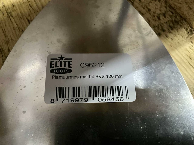 Elite tools plamuurmes 120mm (300x) - afbeelding 5 van  8