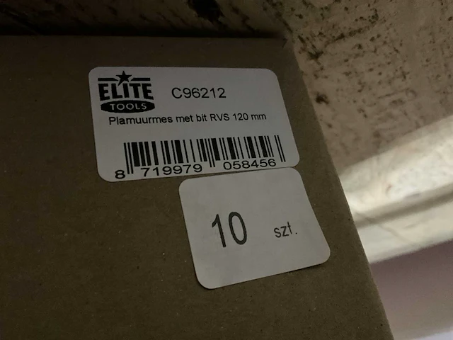 Elite tools plamuurmes 120mm (300x) - afbeelding 7 van  8