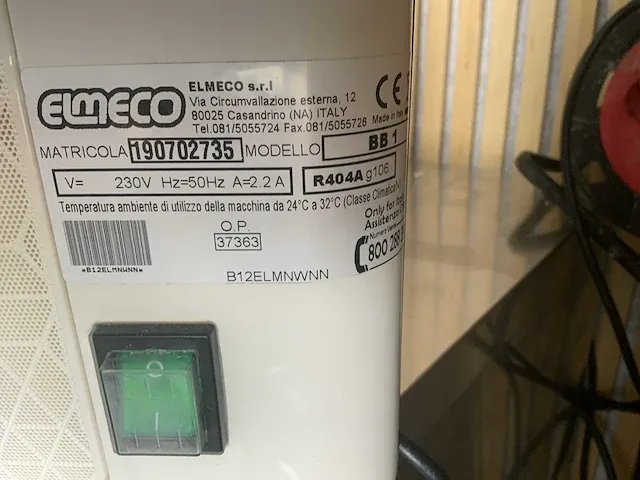 Elmeco bb1 slushmachine - afbeelding 4 van  4