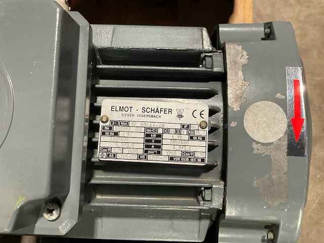 Elmot-schäfer te 100l4a-41 / te 9014a-41 / te 100l4b-41 elektromotor (3x) - afbeelding 4 van  5